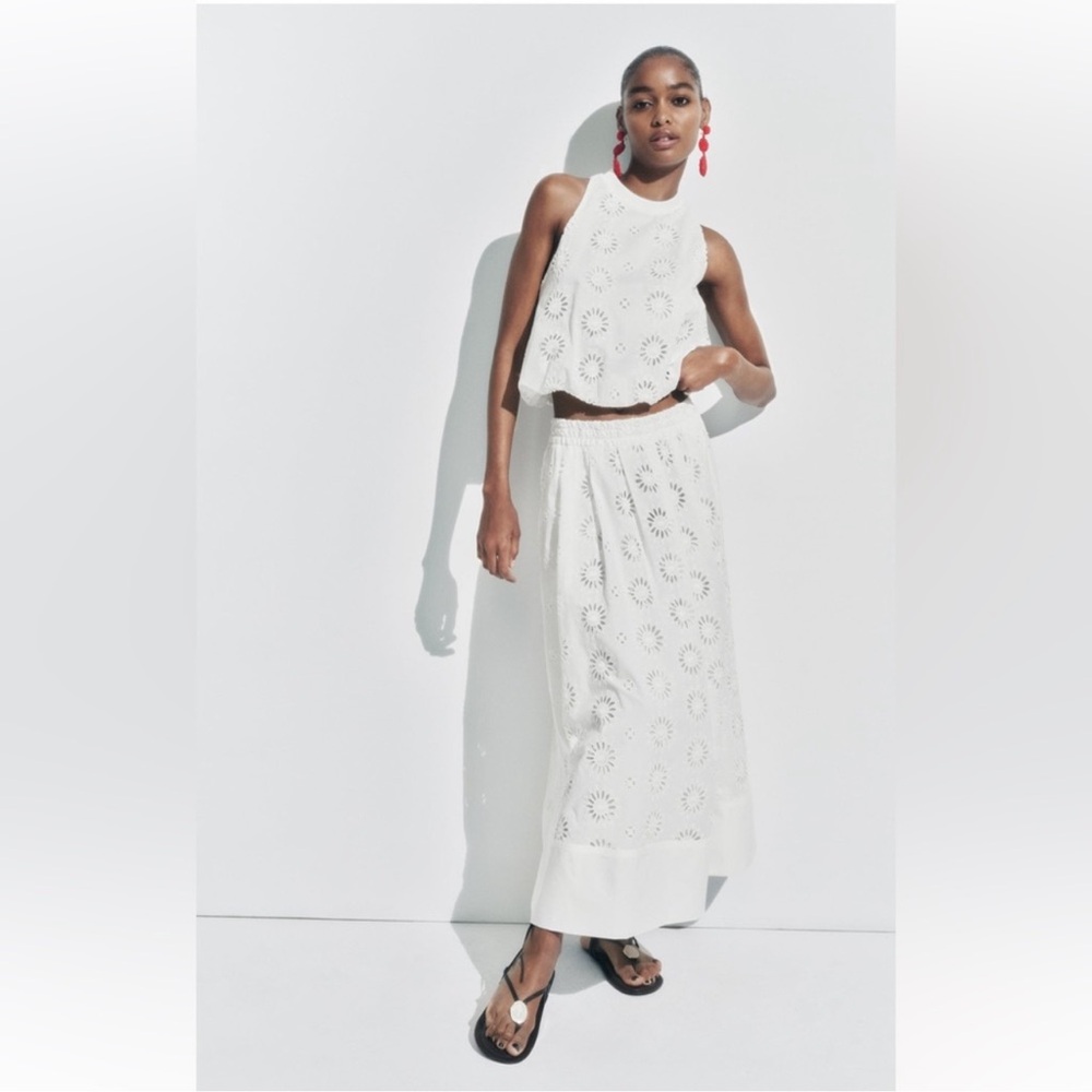 Zara white top only - Picture 2 of 11